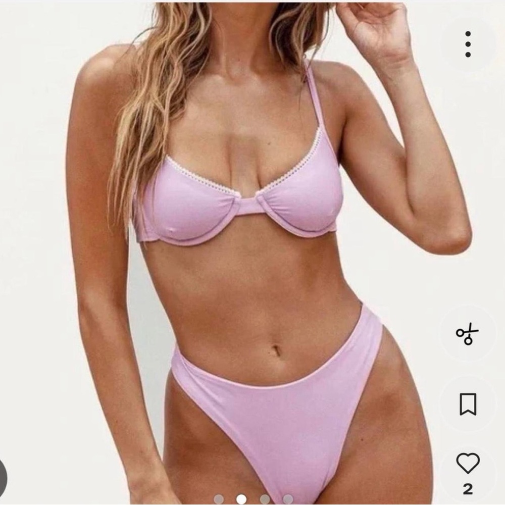 Princess Polly lilac Two-Piece Bikini Set